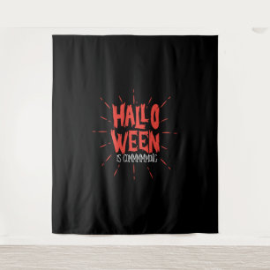 Halloween - Halloween-Party T-Shirts Wandteppich