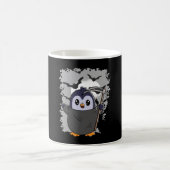 Halloween Halloween Penguin Grim Reaper Kaffeetasse (Mittel)