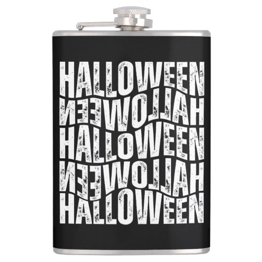 HALLOWEEN HALLOWEEN WARPTYPOGRAPHIE FLACHMANN (Vorderseite)
