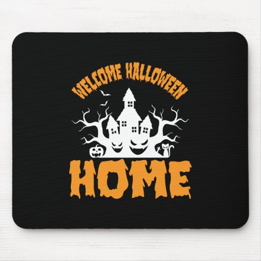 Halloween Halloween Zuhause Geburtstag Mousepad (Vorne)