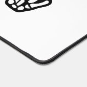 Halloween Hand Gebärdensprache I Herz Frieden Schreibtischunterlage (Ecke)