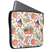 Halloween Hand Gezeichnet: Helles Aquarellmuster Laptopschutzhülle (Vorne Rechts)