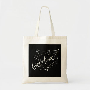 Halloween-Handdrawn-Trick-or-Treat-Tasche Tragetasche