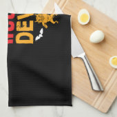 Halloween Handsome Little Geburtstag Geschirrtuch (Viertel Falte)