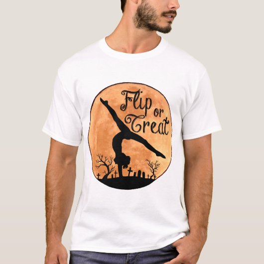 Halloween Handstände T-Shirt (Vorderseite)