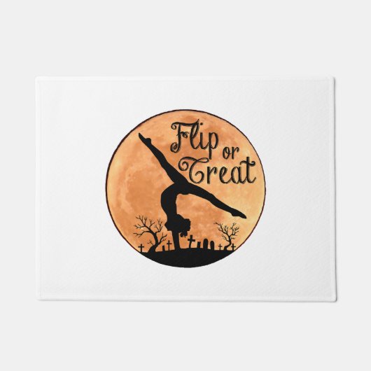 Halloween Handständer Fußmatte (Vorderseite)