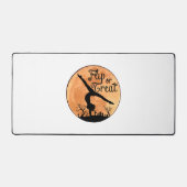 Halloween Handständer Schreibtischunterlage (Vorderseite)