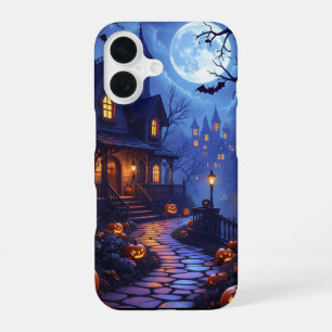 Halloween-Handy-Hintergrundbilder, um Ihren Bildsc iPhone 16 Hülle