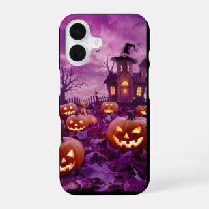 Halloween-Handy-Hintergrundbilder, um Ihren Bildsc iPhone 16 Hülle