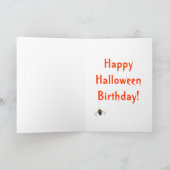 Halloween Happy Boo Day Karte (Innenseite)