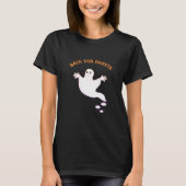 Halloween Happy Ghost T-Shirt (Vorderseite)