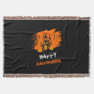 Halloween Happy Halloween Birthday Decke