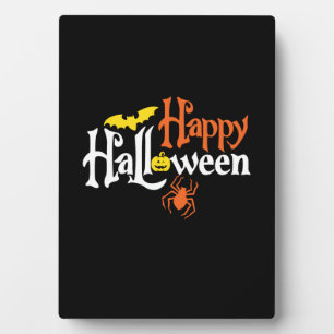 Halloween Happy Halloween Birthday Fotoplatte