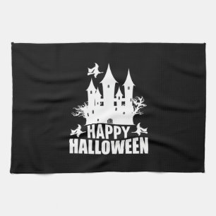 Halloween Happy Halloween Birthday Geschirrtuch