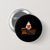 Halloween Happy Halloween Button (Vorne & Hinten)