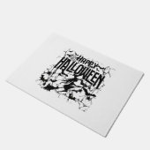 Halloween Happy Halloween Fußmatte (Schrägansicht)