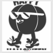 Halloween Happy Halloween Pumpkin Aufkleber (Blatt)