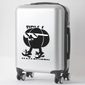 Halloween Happy Halloween Pumpkin Aufkleber (Koffer)