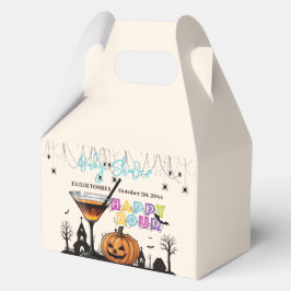 Halloween Happy Hour Pumpkin Cocktail Babydusche Geschenkschachtel