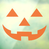 Halloween Happy Pumpkin Face Window Vinyl Decal Fensteraufkleber (Blatt 3)