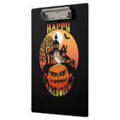 Halloween Happy Pumpkin Halloween Klemmbrett (Links)