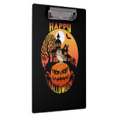 Halloween Happy Pumpkin Halloween Klemmbrett (Rechts)