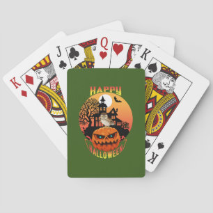 Halloween Happy Pumpkin Halloween Spielkarten