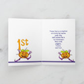 Halloween Happy Pumpkin Karte (Innenseite)