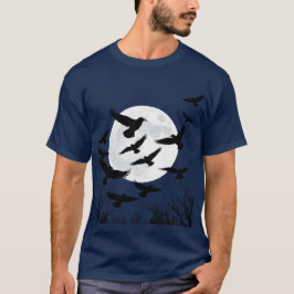 Halloween Harbingers Ravens fliegen zusammen T-Shirt