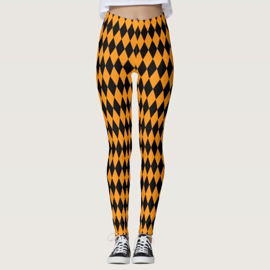 Halloween Harlequin Leggings (Vorderseite)