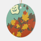 Halloween Harvest Keramikornament (Links)