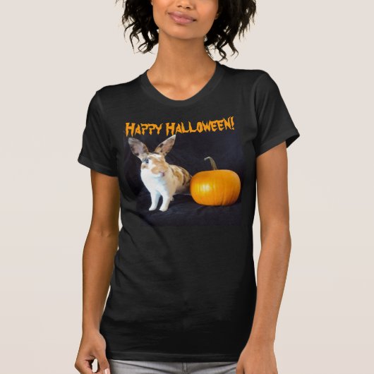 Halloween-Häschen-T - Shirt (Vorderseite)