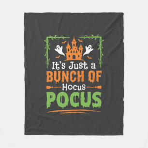 Halloween-Haufen Hokuspokus Fleecedecke