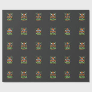 Halloween-Haufen Hokuspokus Geschenkpapier