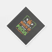 Halloween-Haufen Hokuspokus Serviette (Ecke)