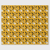 Halloween Haunt Wrapping Paper Geschenkpapier (Flach)