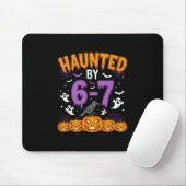 Halloween Haunted 67 Six Seven Meme 1 (8)  Mousepad (Mit Mouse)