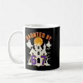 Halloween Haunted By 6 7 Six Seven Gen Alpha Z 67 Kaffeetasse (Links)