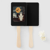 Halloween Haunted Ghost Swing Fächer (Vorne und Hinten)