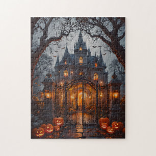 Halloween-Haus Puzzle