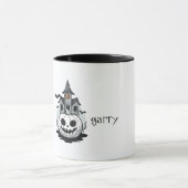 Halloween-Haus Tasse (Zentrum)