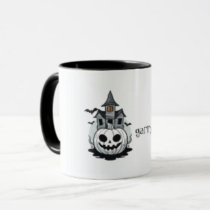 Halloween-Haus Tasse