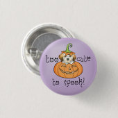 Halloween Havanese Button (Vorne & Hinten)