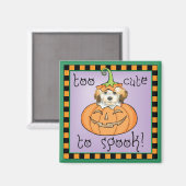 Halloween Havanese Magnet (Vorderseite/Rückseite)