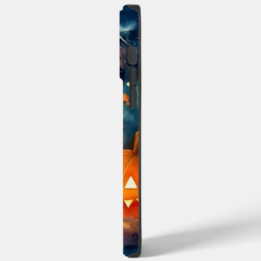 Halloween Havanese mit Pumpkins Beängstigend Case-Mate iPhone Hülle (Rückseite / Links)