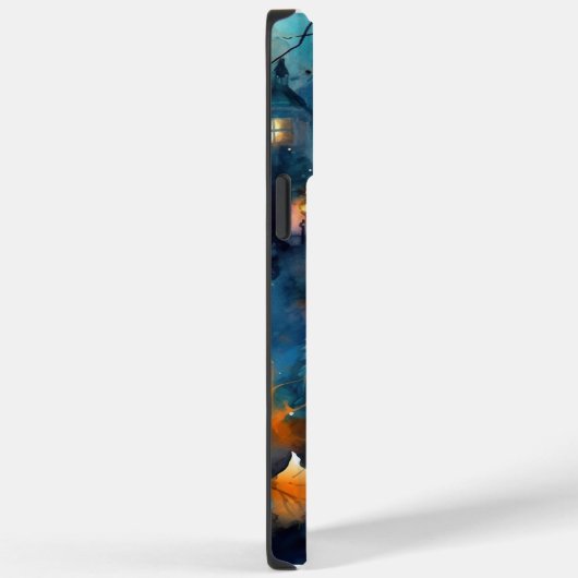 Halloween Havanese mit Pumpkins Beängstigend Case-Mate iPhone Hülle (Rückseite / Rechts)