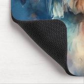 Halloween Havanese mit Pumpkins Beängstigend Mousepad (Ecke)