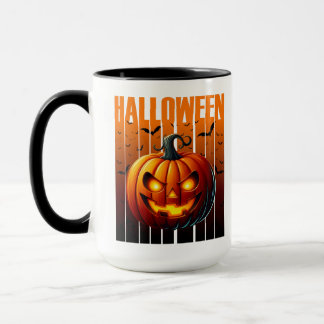 Halloween Havoc - Jacke und Fledermäuse Tasse