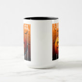 Halloween Havoc - Jacke und Fledermäuse Tasse (Zentrum)