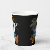 Halloween Hawaiian Style Pappbecher (Links)